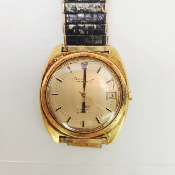 Omega Other - Omega Constellation f300Hz Electronic Chronometer 1250 Vintage Watch 198.002